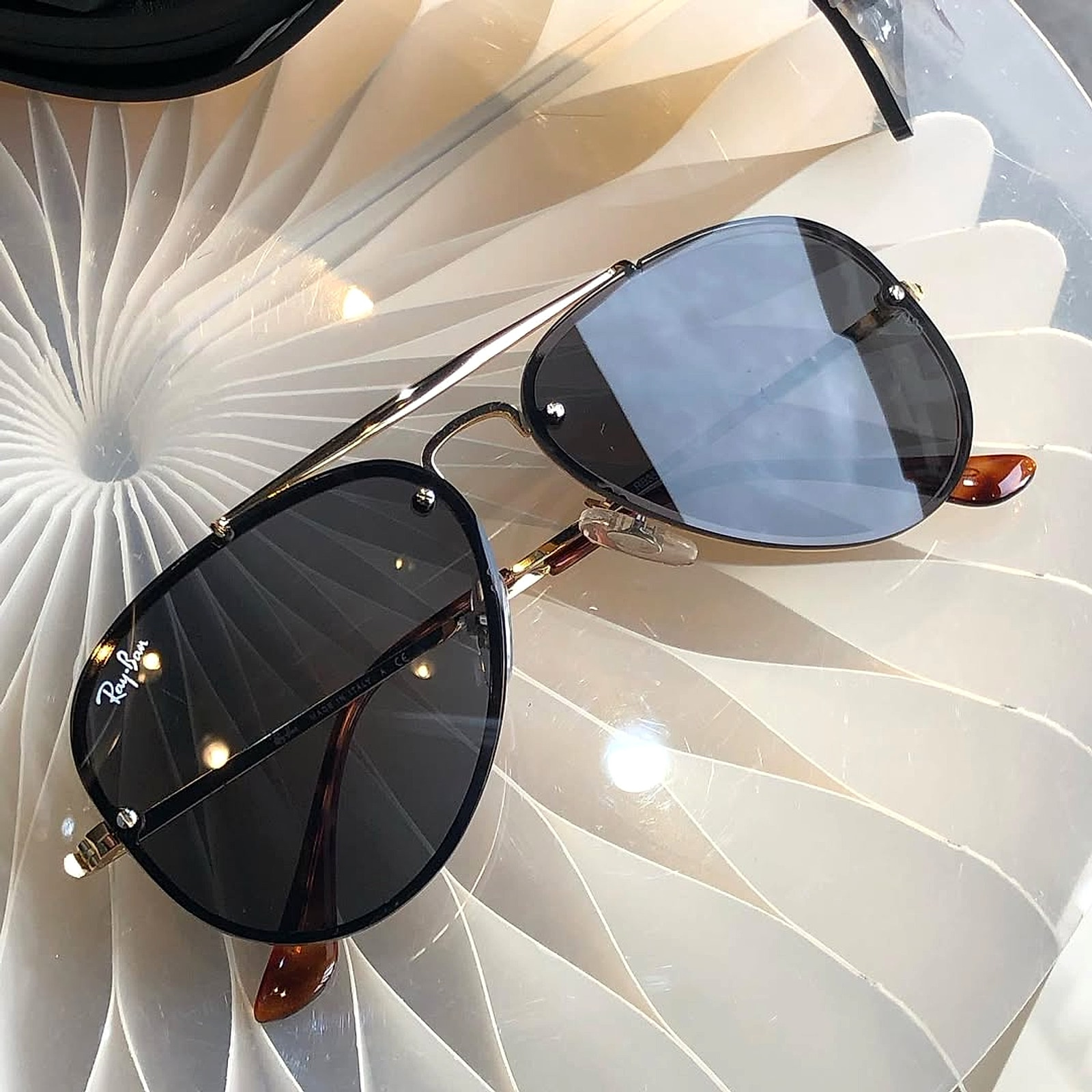 Aviator Blaze 58mm Black Gold